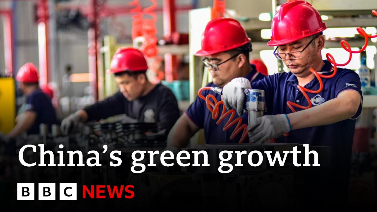 CHİNA’S BOOM İN GREEN MANUFACTURED GOODS FUELS TENSİONS WİTH WEST | BBC NEWS