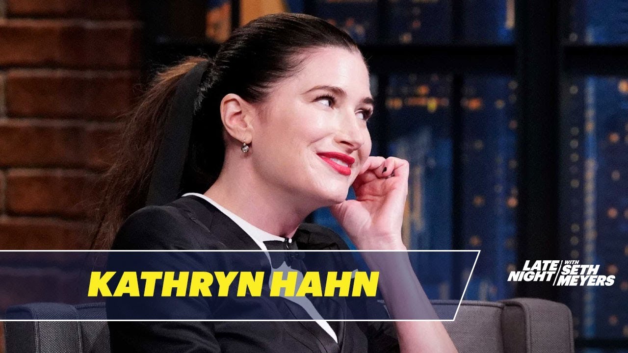 KATHRYN HAHN LİED ABOUT RENTİNG AN ADULT VİDEO