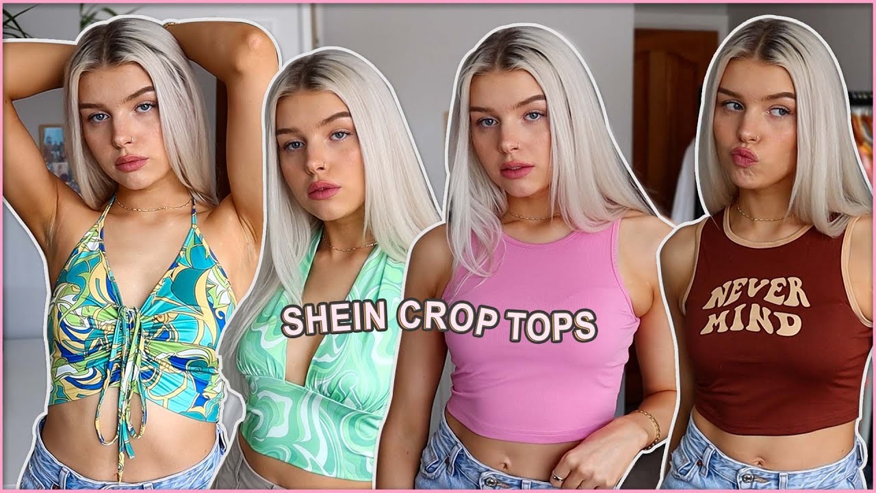 HUGE SHEIN CROP TOP TRY ON HAUL, full video on my channel 
