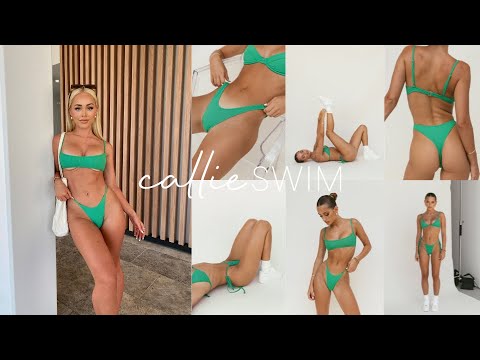 Allie Auton - CALLIE | Green Ribbed Collection