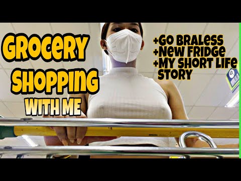 NO BRA Challenge | Grocery Shopping