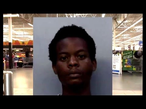 CELLPHONE VİDEO CAPTURES THE MOMENTS AFTER ATTEMPTED RAPE İN WALMART