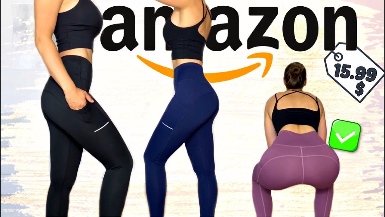 5 ⭐️ rated AMAZON Leggings try on & Review // OLACIA brand