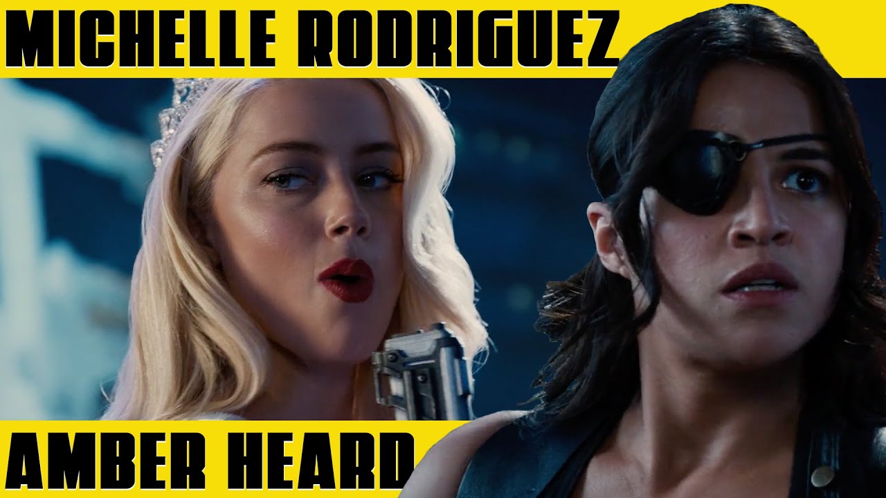 MICHELLE RODRIGUEZ ve AMBER HEARD | MACHETE KILLS (2013)