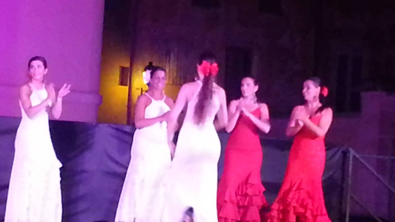 SEXY Spanish GIRLS DANCING at Fiesta Bodega #Carpentras #FRance  Great..