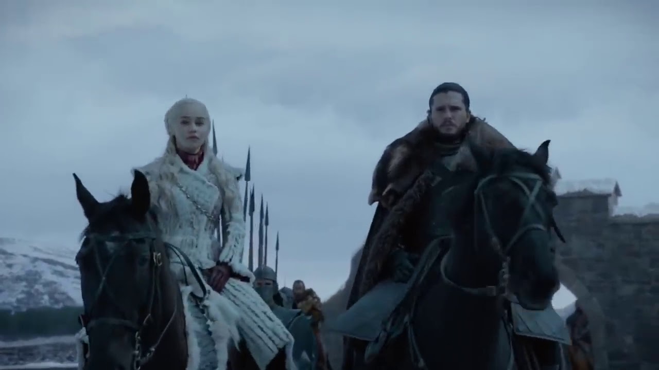 Daenerys kış diyarına gelişi ( GAME OF THRONES 8. SEZON 1. BÖLÜM)