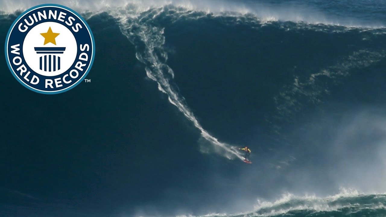 LARGEST WAVE SURFED - GUİNNESS WORLD RECORDS