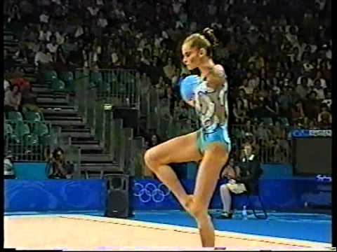 Yulia Barsoukova Ball Qualif Sydney 2000
