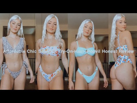 AFFORDABLE CHİC SWİMWEAR TRY-ON HAUL-POPVİL HONEST REVİEW