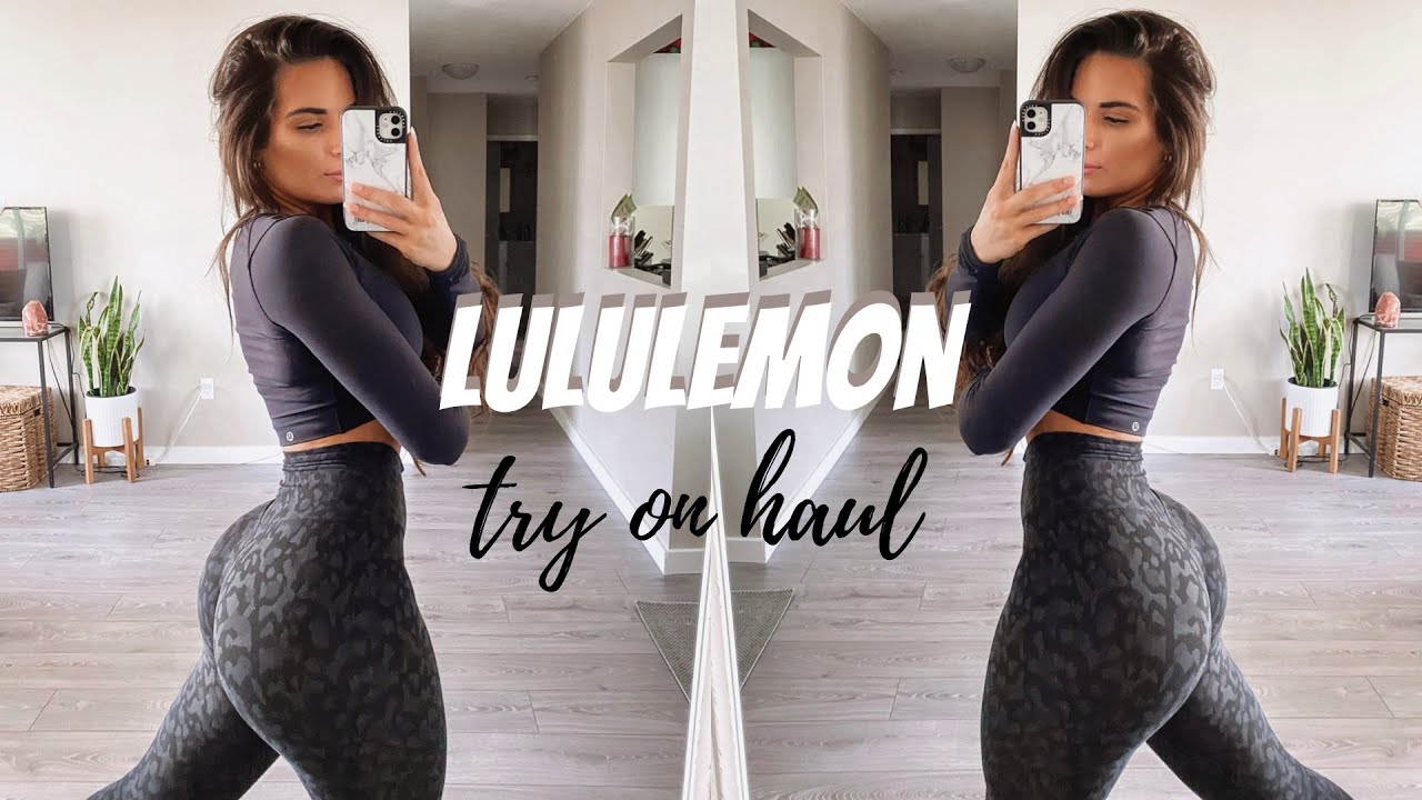 LULULEMON TRY ON HAUL || ACTİVEWEAR REVİEW|| THE BEST WHİTE LEGGİNGS...