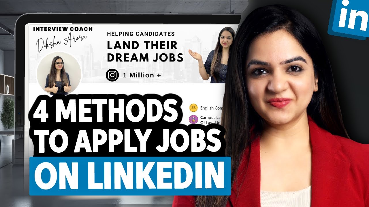 how to find jobs on linkedın? | 4 methods to apply for jobs on linkedın | linkedın job search tips