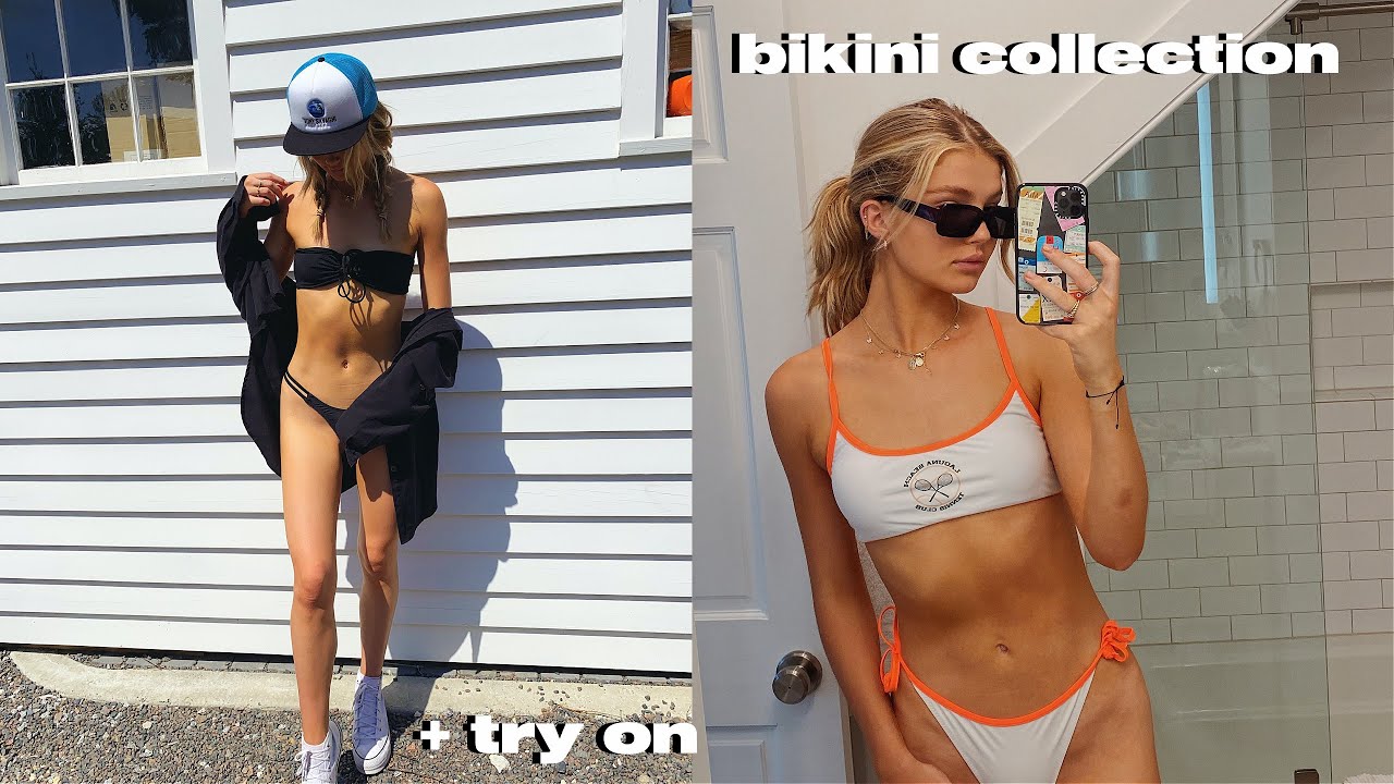 Summer BIKINI collection *try on + how i style*
