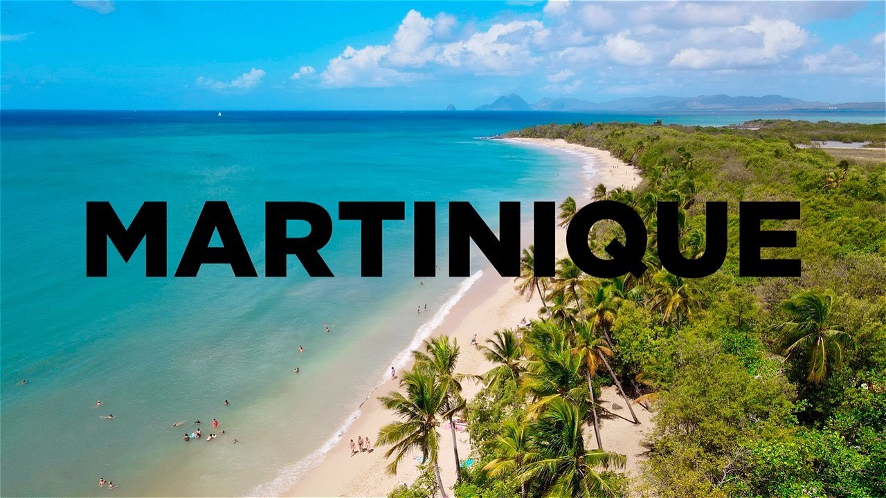 MARTINIQUE, FRENCH ANTILLES - TRAVEL GUİDE WİTH ALL TOP 10 SİGHTS İN 4K