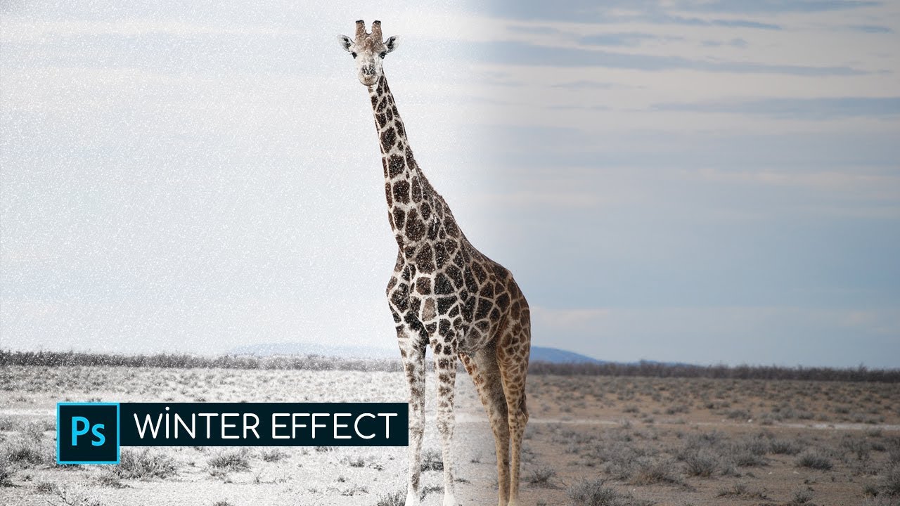 Photoshop ile Fotoğrafa Kış Efekti Verme