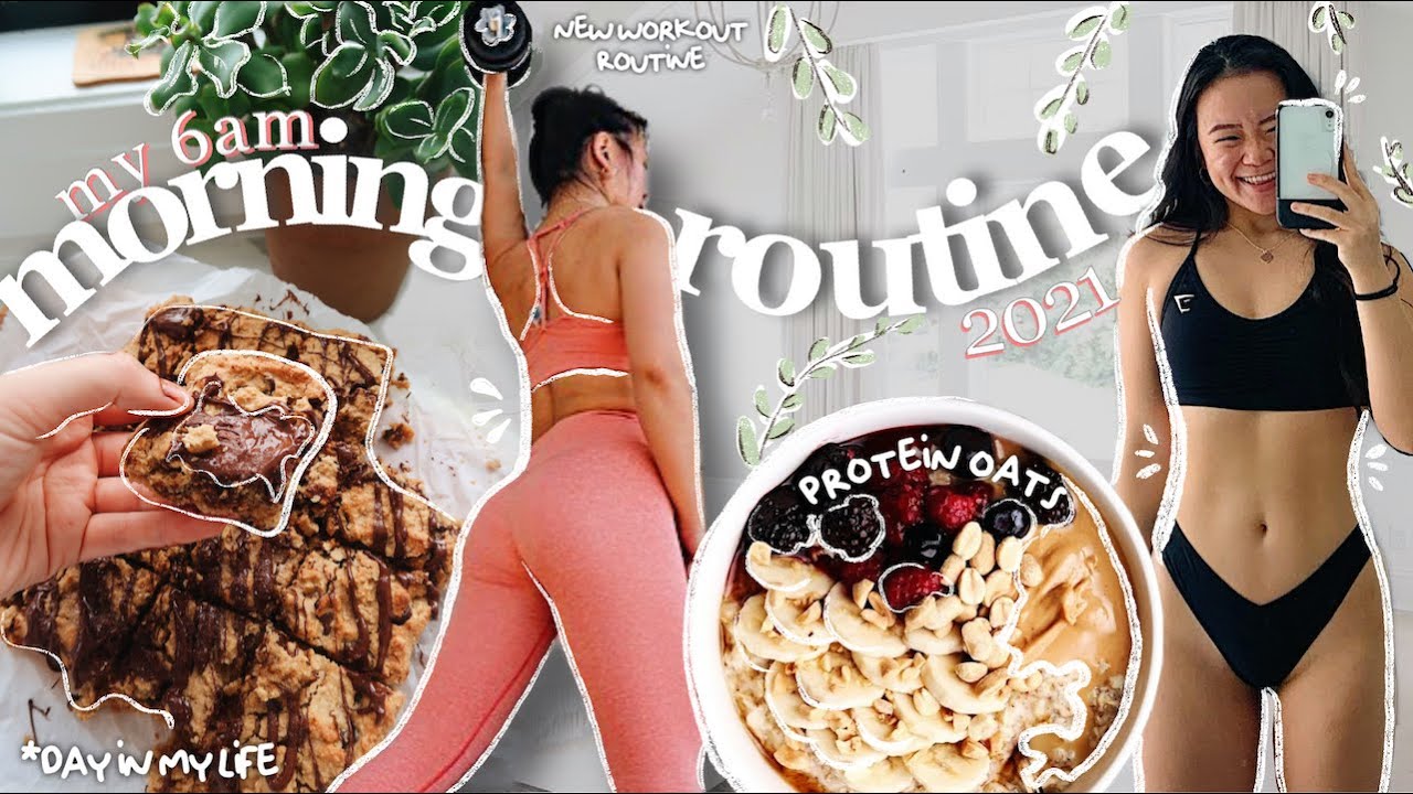 6am PRODUCTIVE Winter Morning Routine 2021 (online school) | life-changing habits  yummy recipes