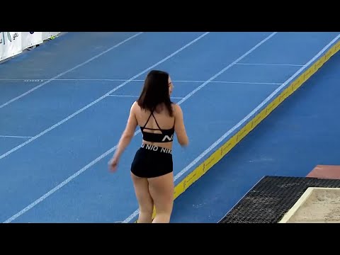 Young Romanian Long Jumper Alexandra Maria Virdol