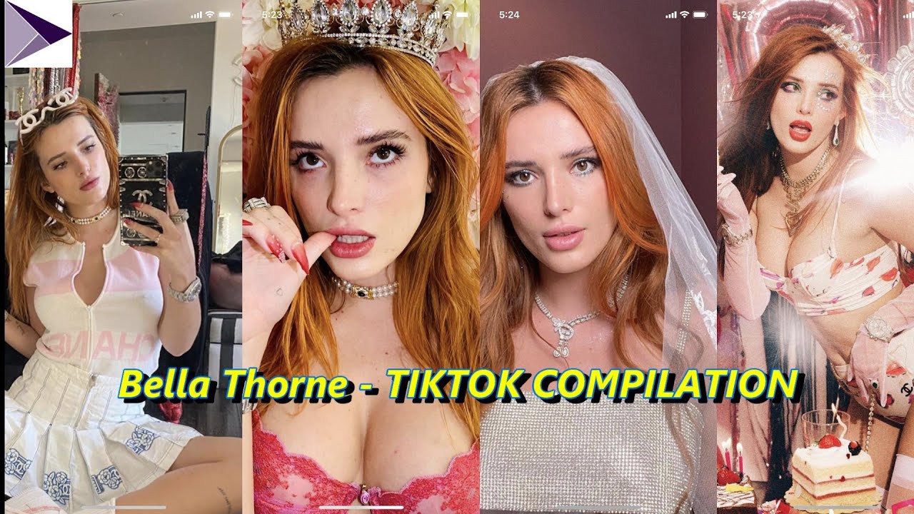 Bella Thorne -TikTok Compilation (4K)