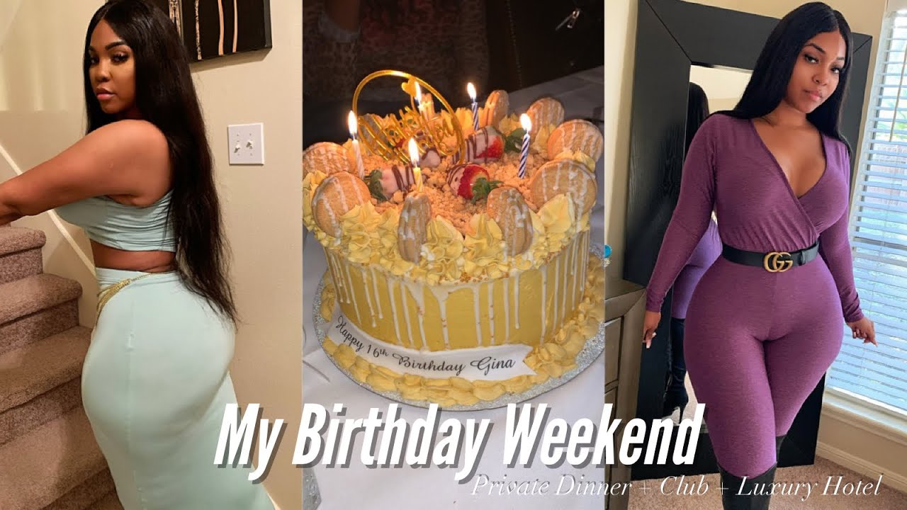 BIRTHDAY WEEKEND + PENTHOUSE PARTY + LUXURY GIFTS  MORE | VLOG | GİNA JYNEEN