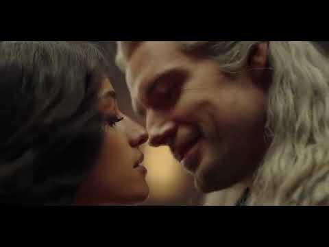 Geralt telling Yennefer that he loves her   Henry Cavill and Anya Chalotra   I love you