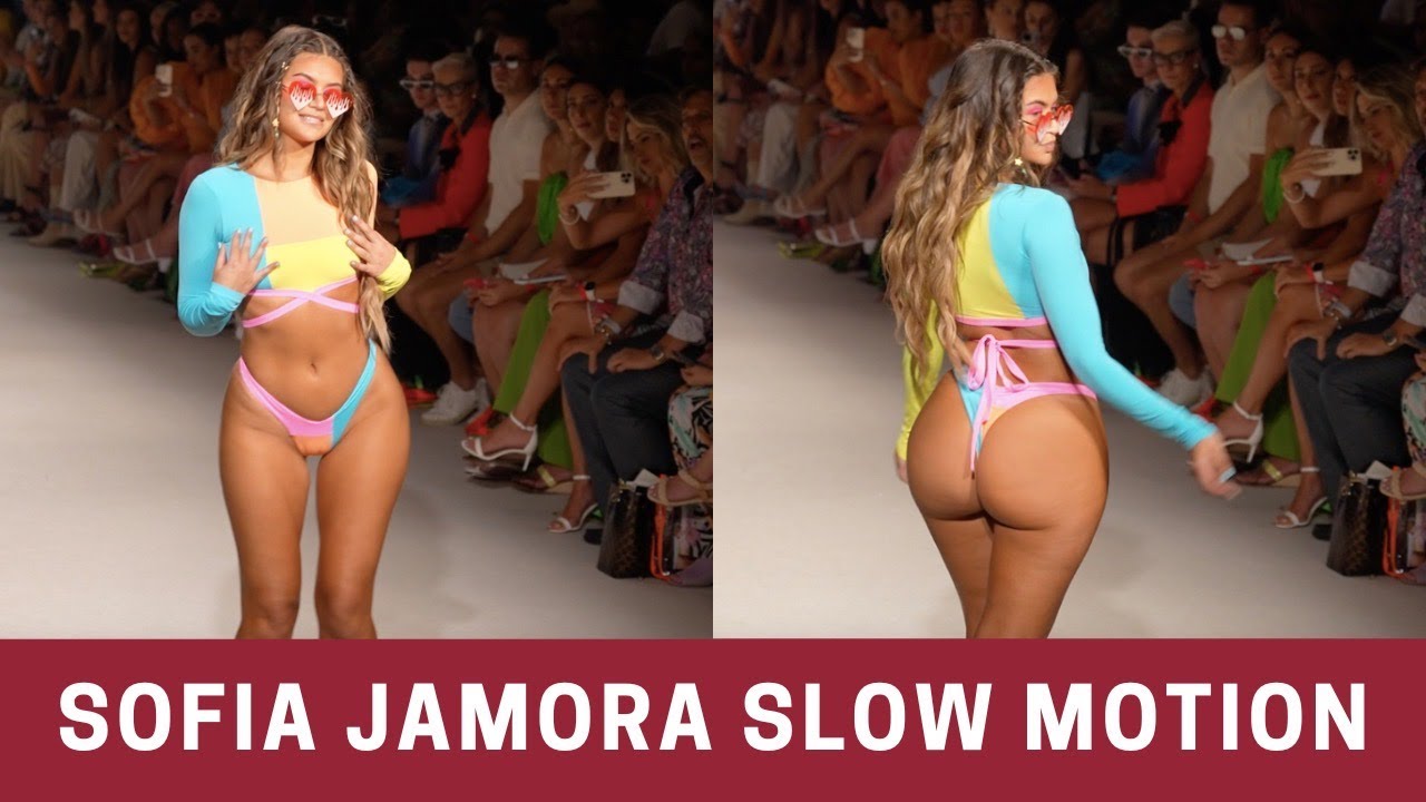 Sofia Jamora in Slow Motion | Miami Swim Week 2022