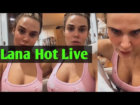 Lana Hot Live | WWE Lana | CJ Perry Instagram Live | Insta Nagar