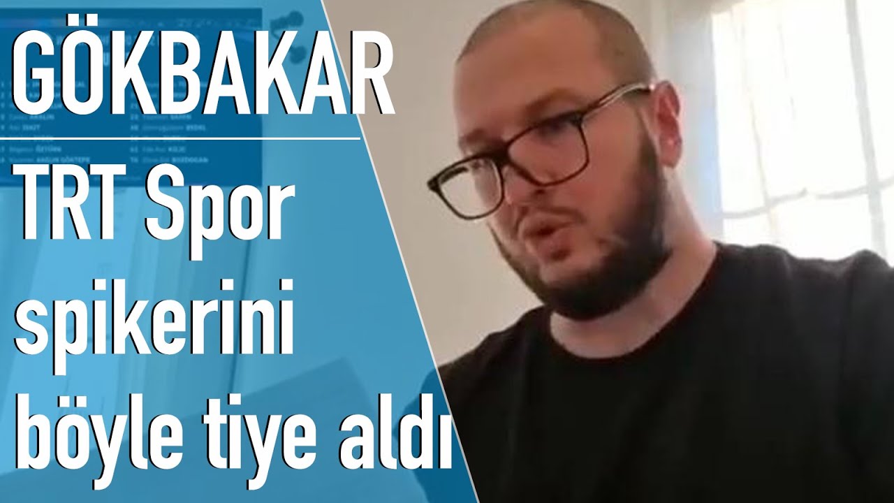 Şahan Gökbakar, 'İmamoğlu' soyadını görünce duraksayan ve okumayan TRT Spor spikerini tiye aldı