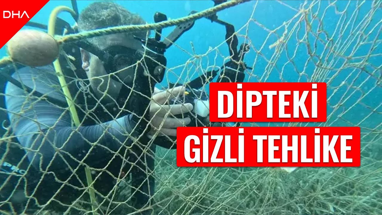 Hayalet ağlar deniz ekosistemine zarar veriyor