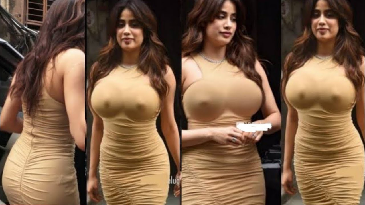 janvi kapoor showing her hot body looks uff so adorable #bollywood #celebrity