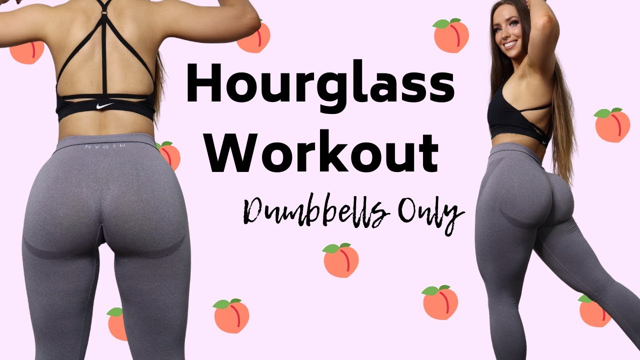 Flat Belly and Round Booty Workout | At Home | Dumbbell Only Series