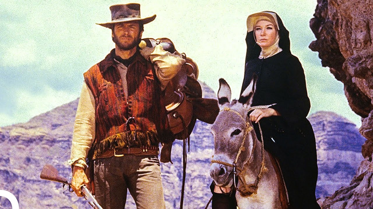 Sara'ya İki Katır | Clint Eastwood Türkçe Dublaj Kovboy Filmi