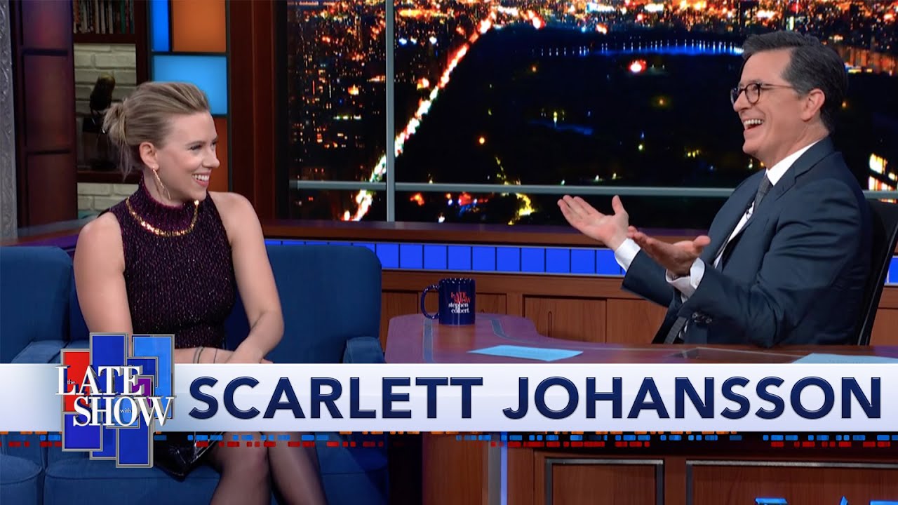 Scarlett Johansson And Stephen Exchange Holiday Cooking Tips