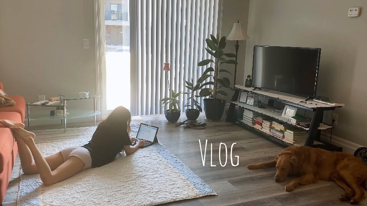(eng)강아지랑 재택근무하면 생기는일 집순이의 외출캐나다 땅끝 국립공원, Working from home with my dog, Going out with family