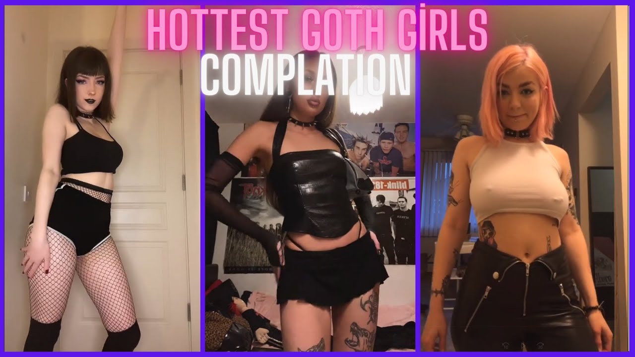 THE MOST ATTRACTIVE GOTHIC GIRLS ON TIKTOK | HOT TIKTOK VIDEOS | GRUNGE GOTH GIRLS DANCING