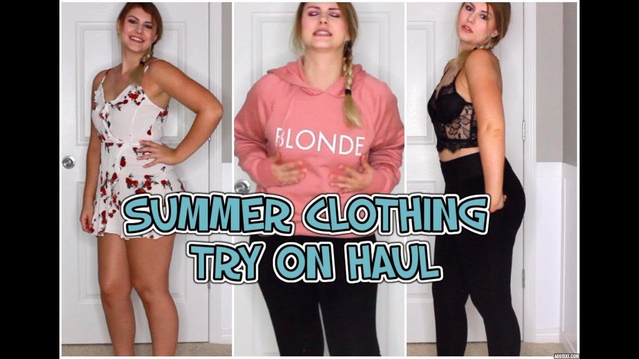 try on clothıng haul | summer style