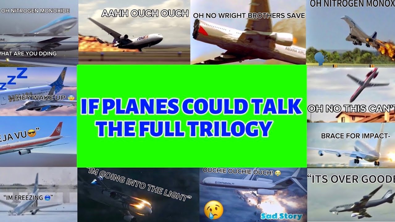 IF PLANES COULD TALK... FULL TRILOGY COMPILATION | ALL EPISODES