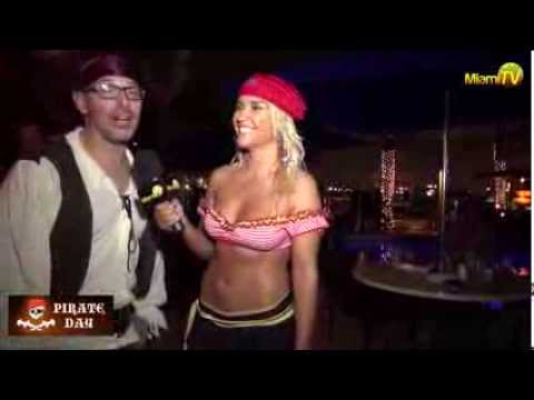 Miami TV  - Jenny Scordamaglia @ Monty's Pirate Day 2013 P1