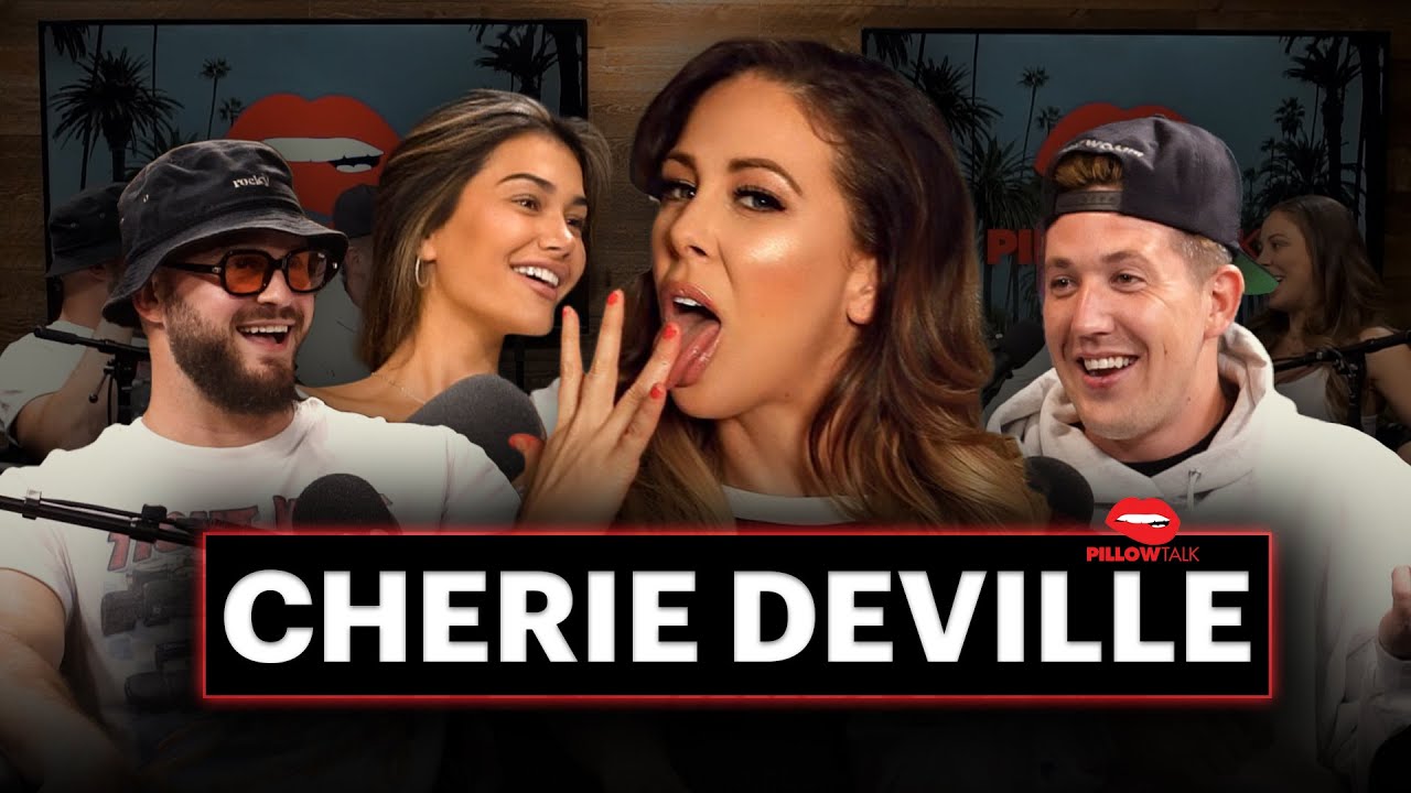 CHERIE DEVILLE HOOKS UP WITH SARA ROSE IN PODCAST STUDIO