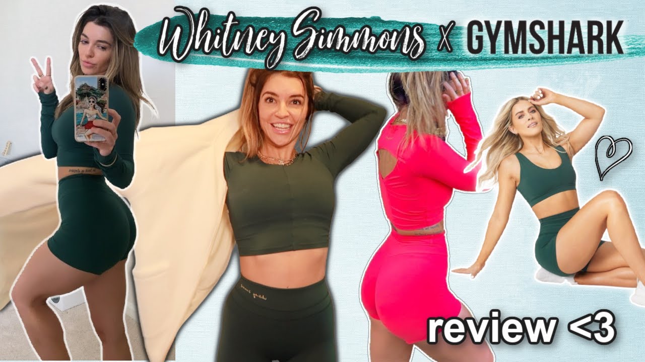 WHITNEY SIMMONS 2.0 X GYMSHARK TRY ON HAUL / REVIEW !!