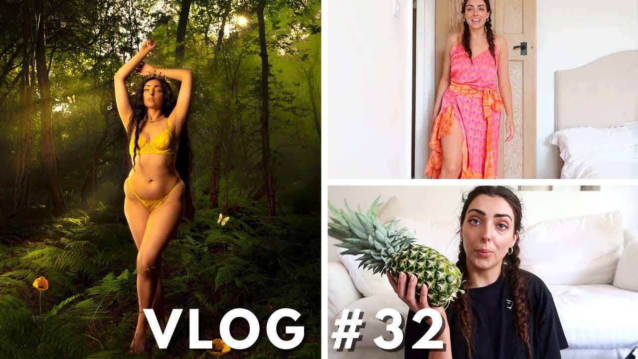 A FOREST PHOTOSHOOT, BATHROOM RENOVATIONS + WEDDING GUEST DRESS SHOPPING (and failing)
