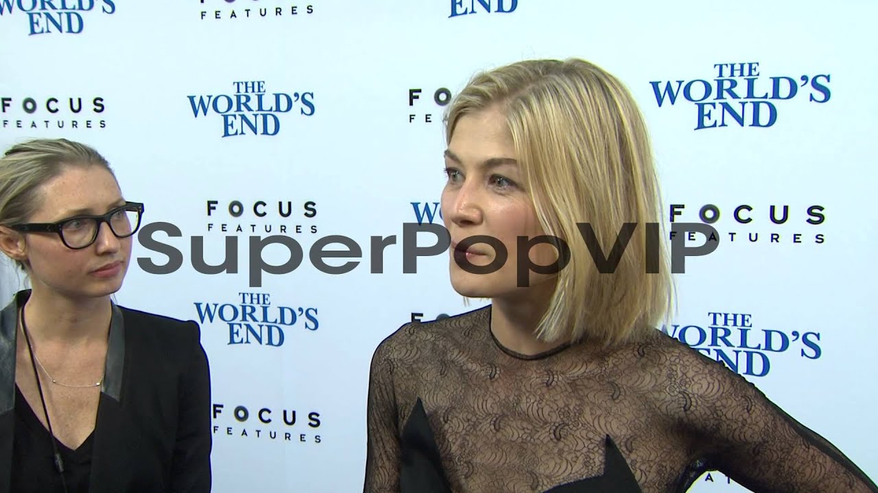 INTERVIEW - Rosamund Pike on being a fan of Shaun of the ...