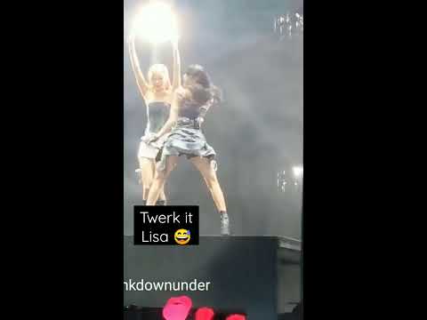 THİS İS THE TWERK OF LİSA  SHE ALWAYS STOLE THE PRESENCE ON STAGE #LİSA #BLACKPİNK #BORNPİNK