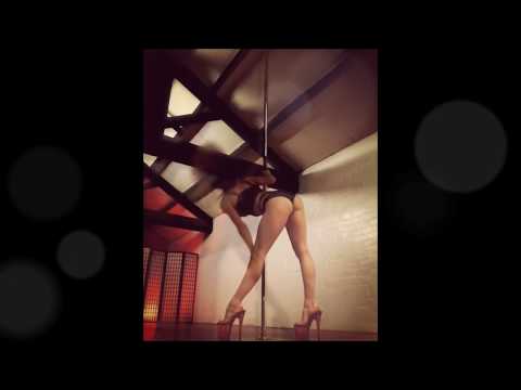 sexy and sensual poledance/ professional hot pole dancing video