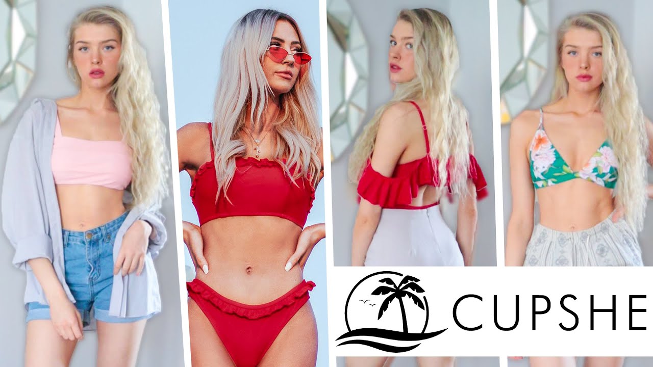 CUPSHE April Outfit Challenge | Swimsuit Haul 2020 | Try On