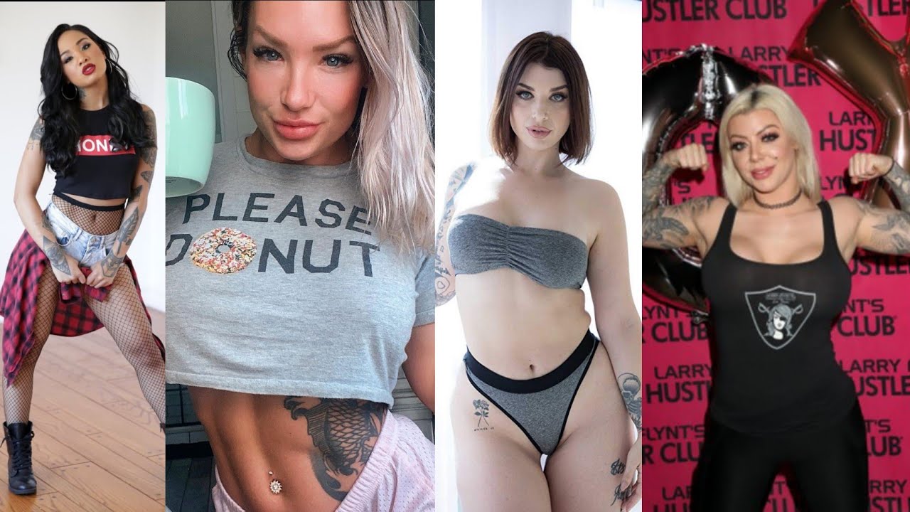 the 10 top tattooed pornstars 2022