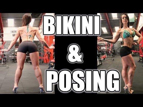 Bikini Posing Practice | Custom Stage Bikini Reveal