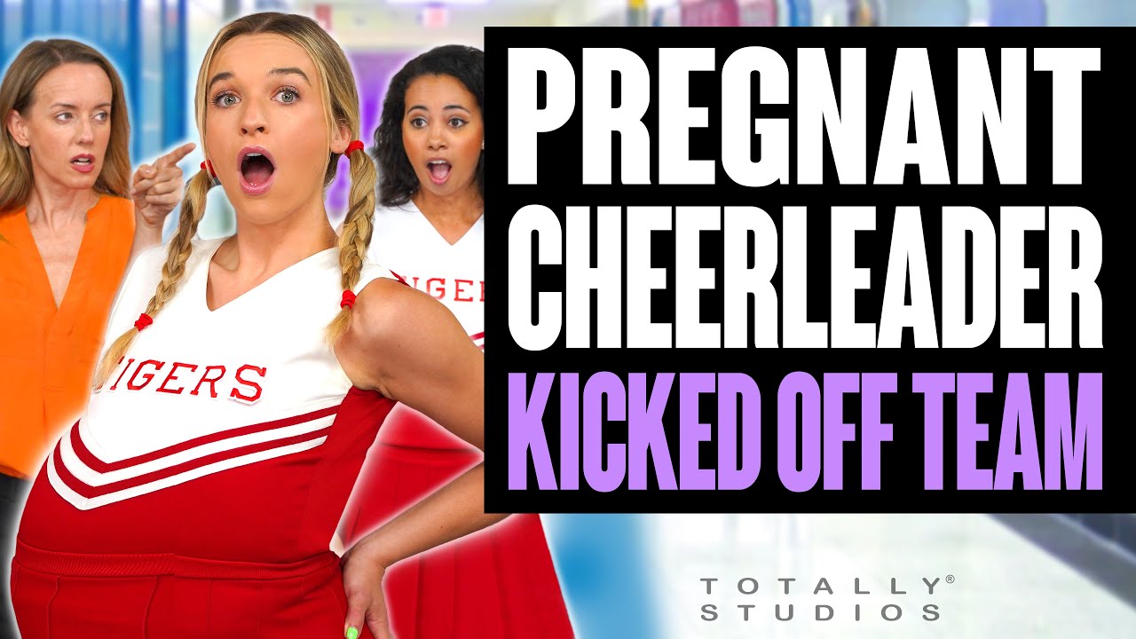 PREGNANT CHEERLEADER KICKED OFF TEAM BY COACH. SHE REGRETS İT IMMEDİATELY. TOTALLY STUDİOS.