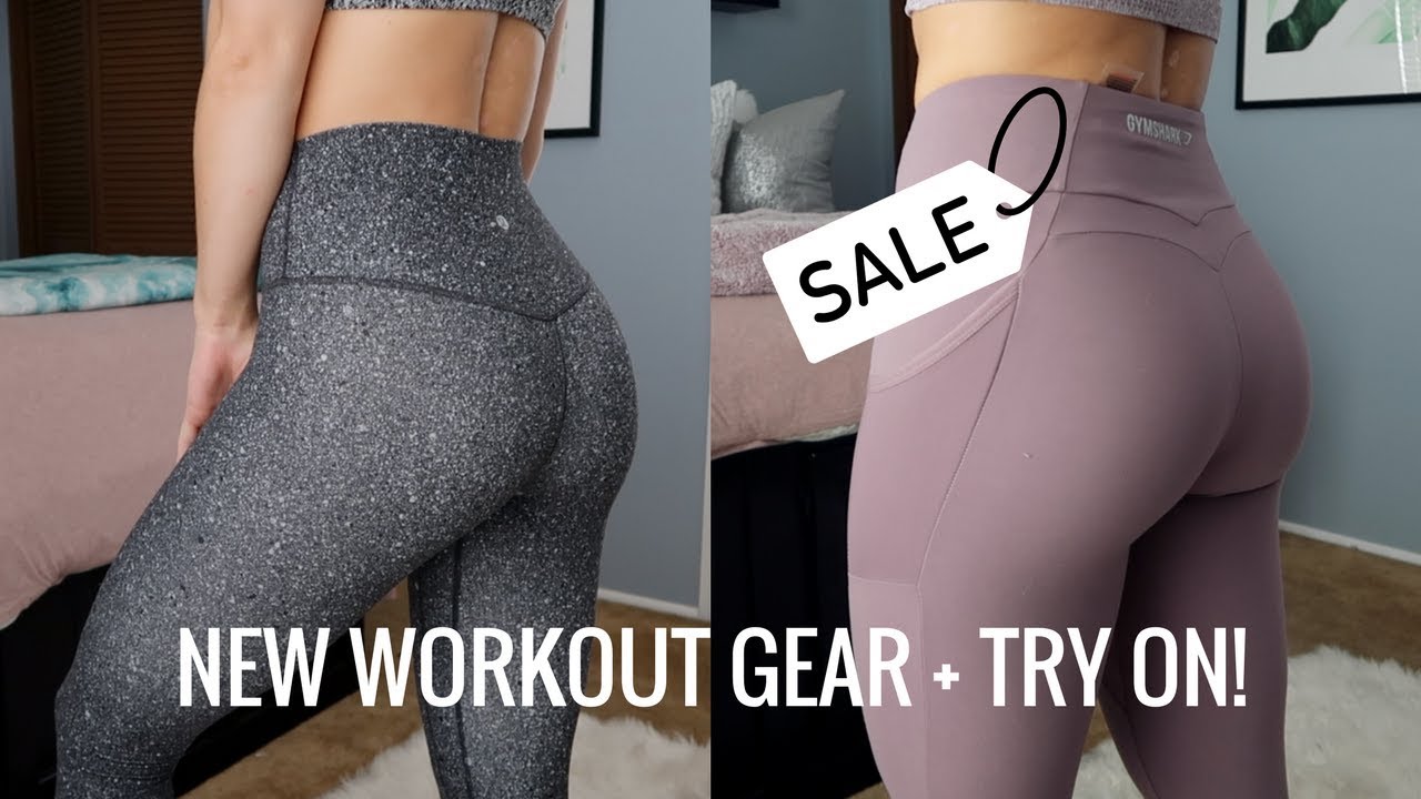 NEW WORKOUT CLOTHES | Review, Sales  Try On!