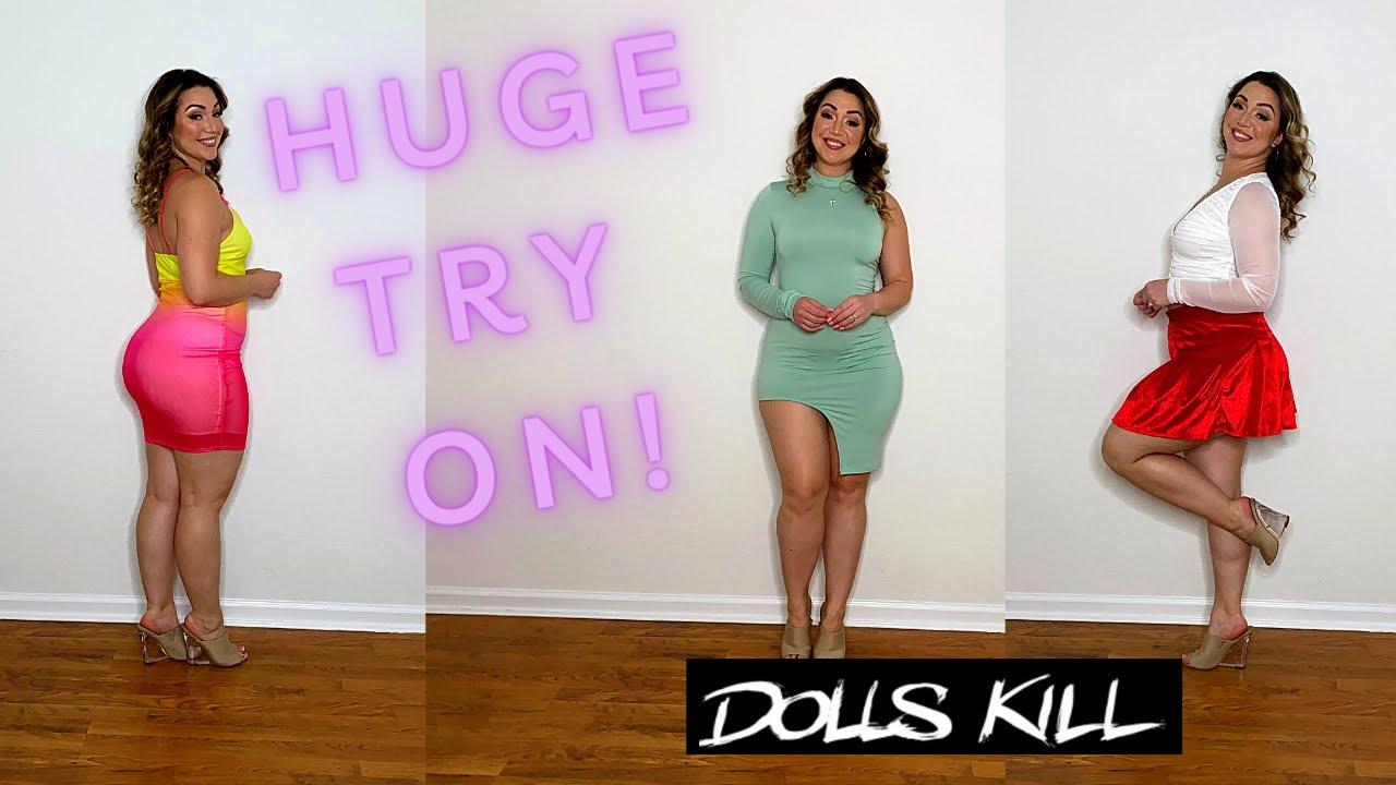 FASHION TRY -ON FEATURING DOLLS KILL