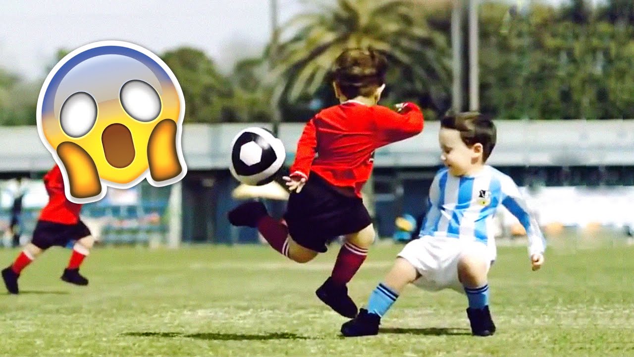 KIDS IN FOOTBALL   FAILS  SKILLS   GOALS  