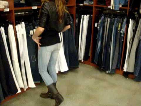 Kayla Ewell Visits the YMI Jeans LA Showroom